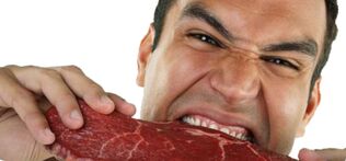 Liha söömine potentsi suurendamiseks